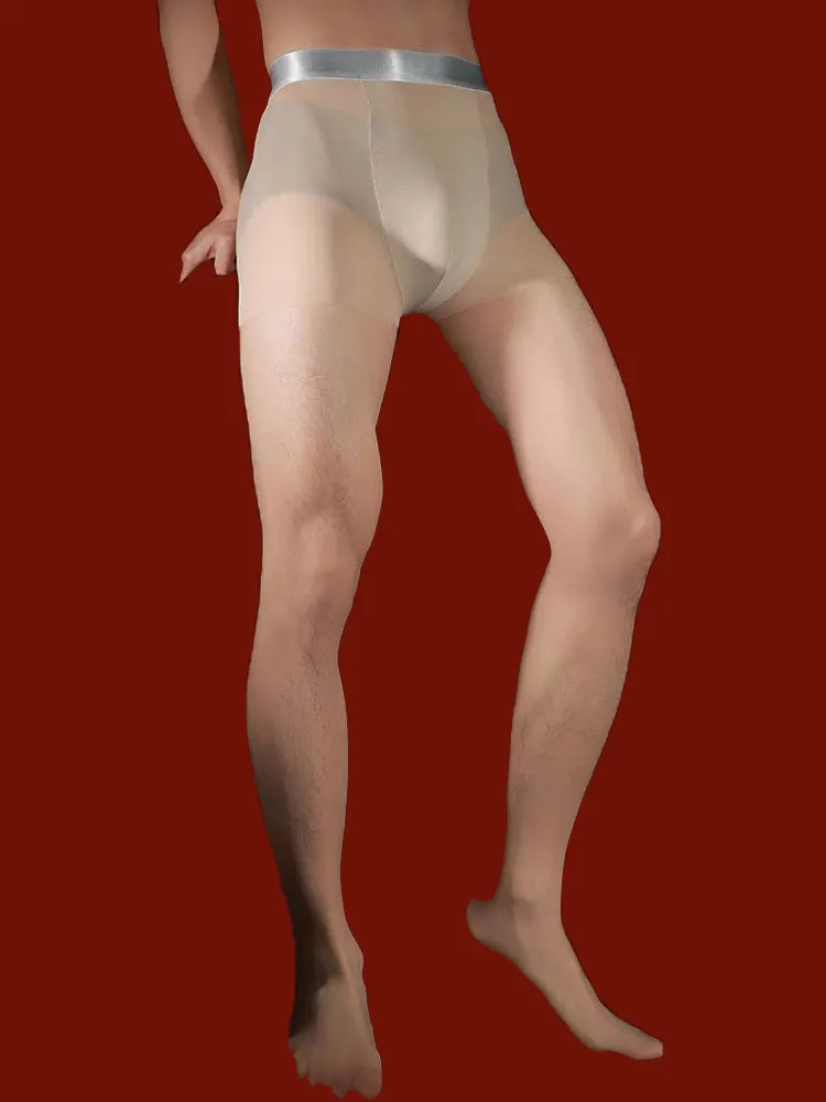 Sexy Men Traceless Silver Wais - Tights Pantyhose Sheer reseña y precio