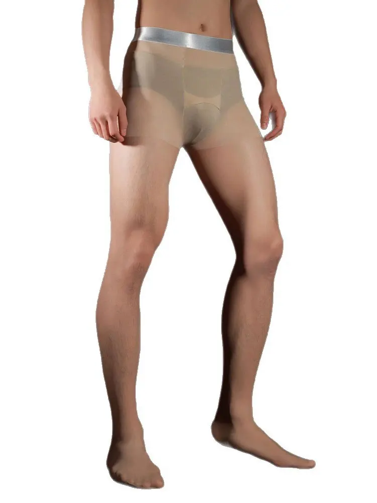 Sexy Men Traceless Silver Wais - Tights Pantyhose Sheer reseña y precio