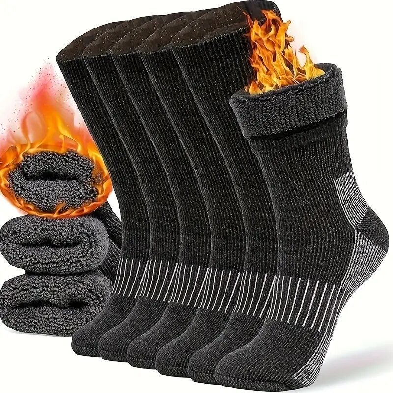 Merino Hiking Socks, Warm Crew - Wool Hiking Sock reseña y precio