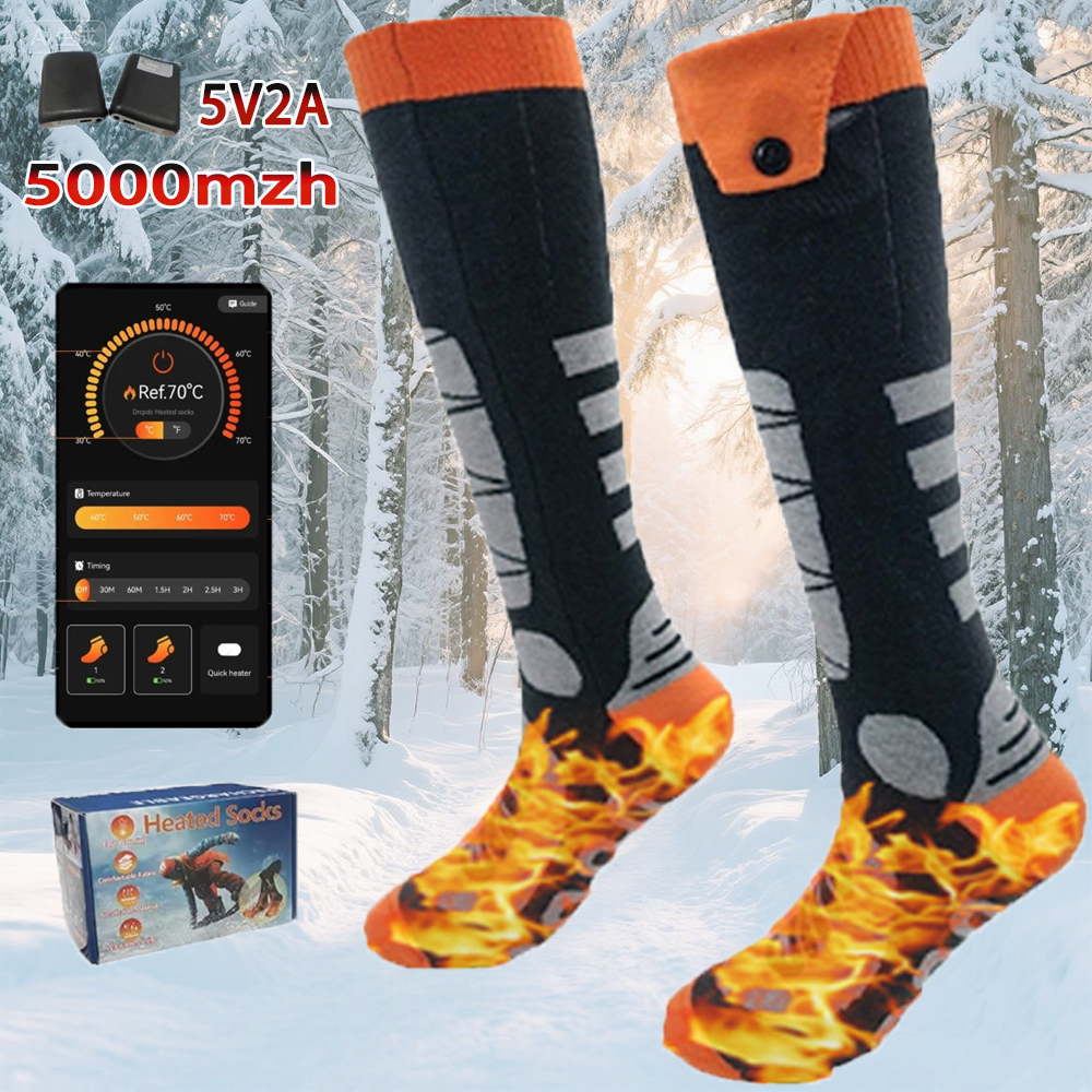 NEW Heating Socks Thermal Heat - Thermal Sock Winter reseña y precio
