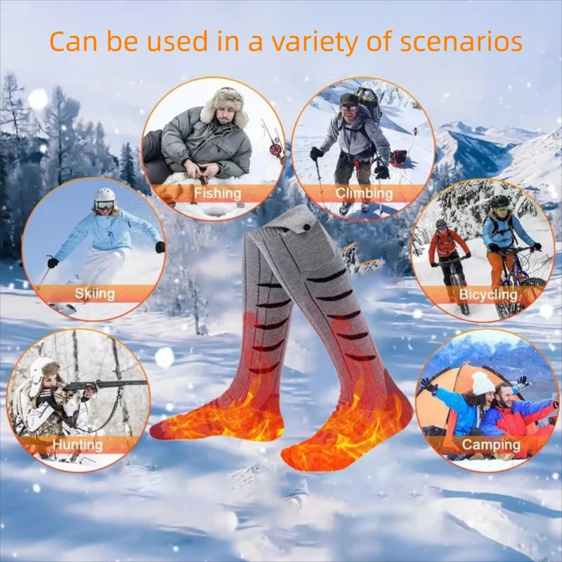 NEW Heating Socks Thermal Heat - Thermal Sock Winter reseña y precio